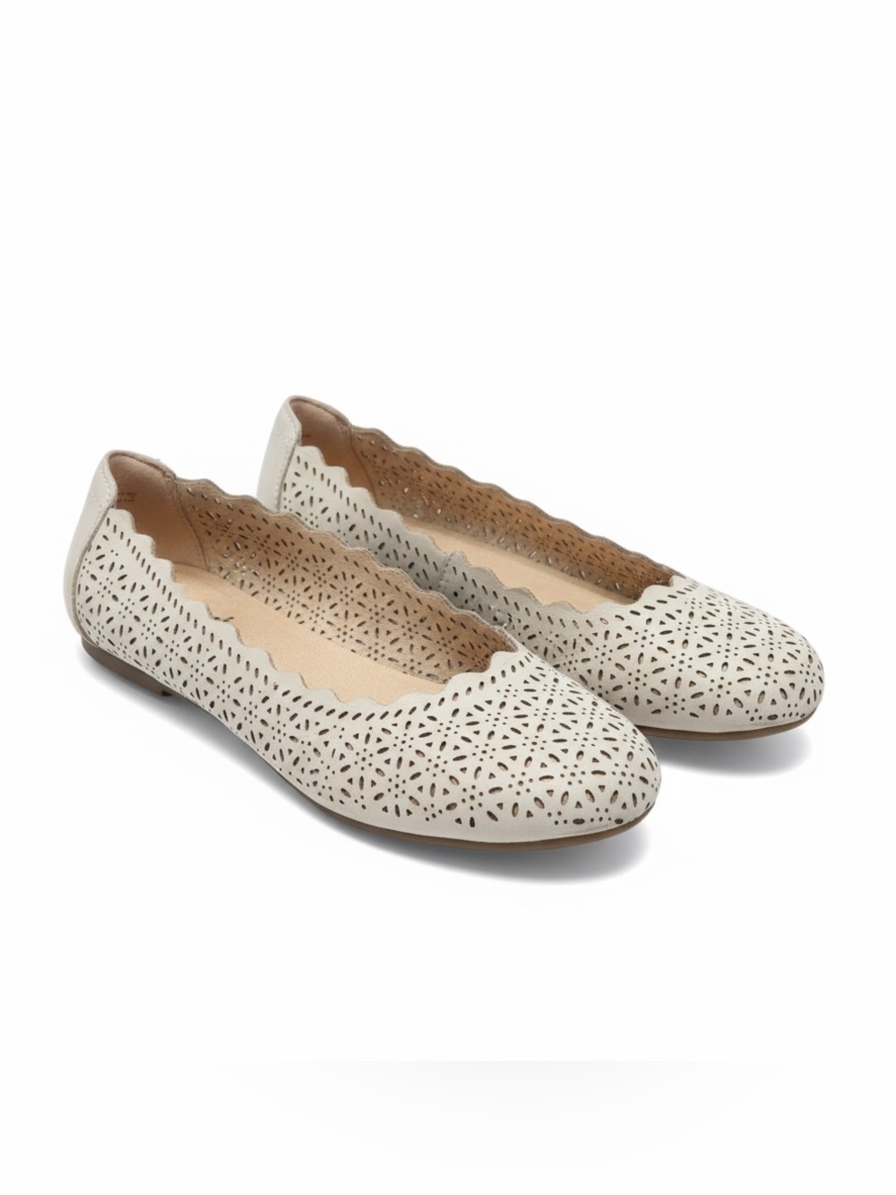 Earth Bria Round Toe Ballet Flats Casual Slip-On Shoes- Size 10 WIDE